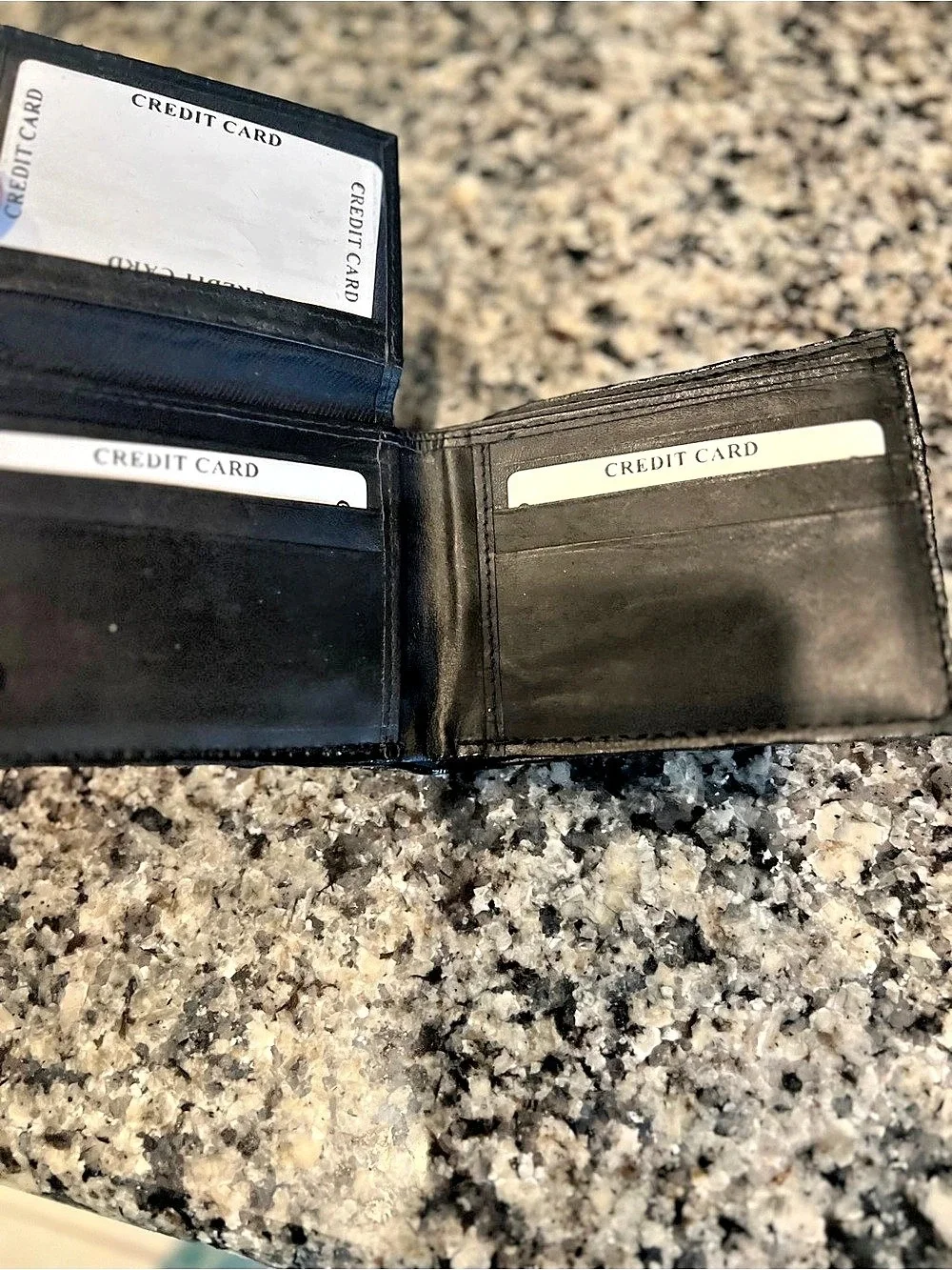 Handcrafted Alligator Black Leather Men’s Wallet New